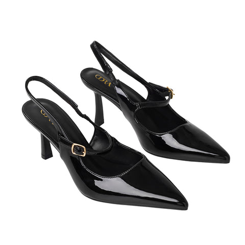 Elegant Pointed-Toe Slingback Heels with Adjustable Instep Strap, CS300174 (Ver.2)