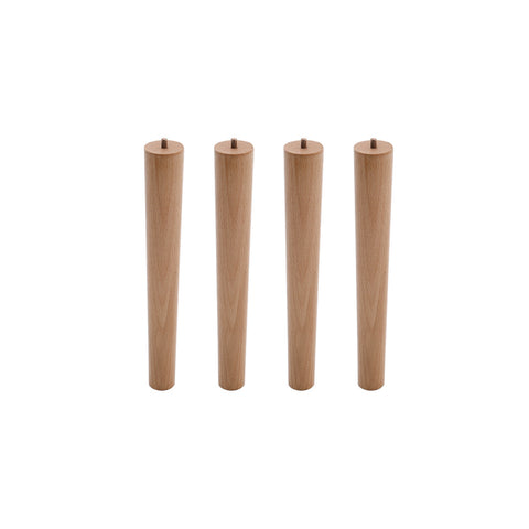 4Pcs Vertical Wooden Furniture Legs, FA250070