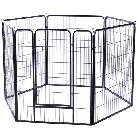 6-Panel Metal Pet Playpen, MC0014