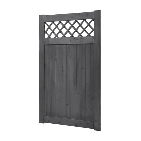 Rhombus Garden Wood Fence Gate, LG1419