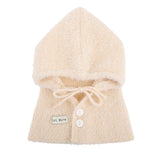 2-In-1 Adjustable Knitted Balaclava Hooded Scarf Winter Hat, CA060036