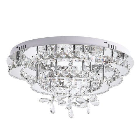 32W LED Crystal Ceiling Light with Remote Control, LI040082 (Ver.2)