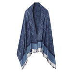 Elegant Jacquard Faux Cashmere Scarf Shawl, CA060008