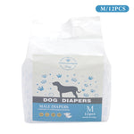 12Pcs All-absorb Disposable Male Dog Diapers, CT0516