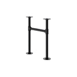 2Pcs Anti-slip H-Shaped Iron Table Legs, PM1537 (Ver.2)
