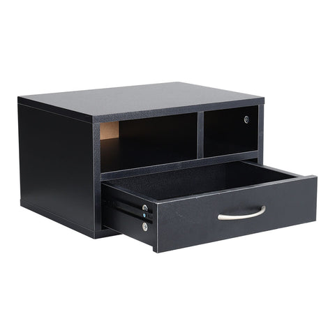 2-Tier Printer Stand with 2 Compartments & 1 Drawer, MC0282