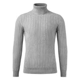 Long-Sleeve Ribbed Knit Turtleneck Sweater, CC291292