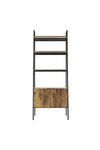 H&O Direct Industrial Style Wooden Bookshelf, XY0365