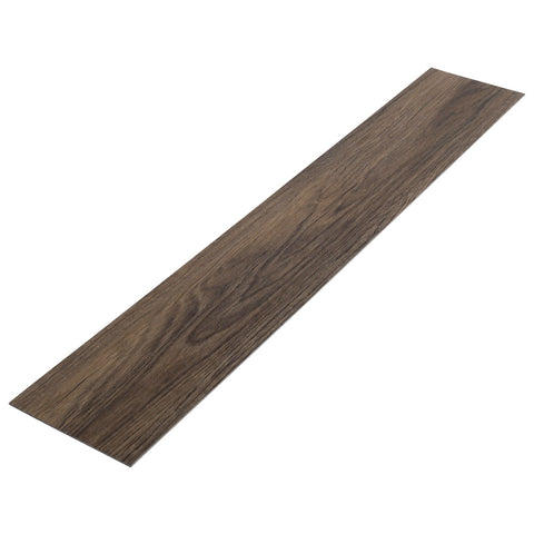 Livingandhome PVC Wooden Self-adhesive Laminate Flooring Planks for Home Decor, LG1403