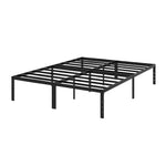Black Iron Bed Frame without Mattress, FB490049
