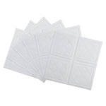 Livingandhome 5PCS Self-Adhesive XPE Foam Wall Panels, SC0853