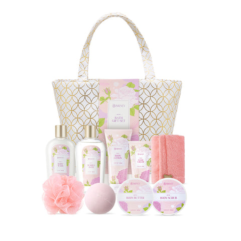 10pcs Rose-Scented Spa Bath Gift Set, JX0008