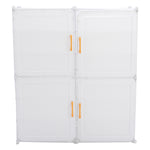 6-Tier Adjustable Shoe Storage Cabinet with Doors, SC1532