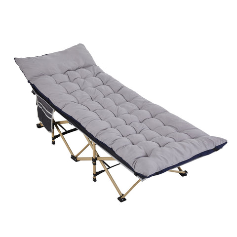 Foldable Camping Bed with Mattress, CH0008