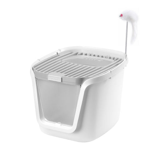 Enclosed Cat Litter Box with Scoop, CT0960 (Ver.2)