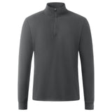 Casual Quarter-Zip Fleece Mock Neck Pullover Sweatshirt, CC291327