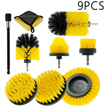 9pcs Multifunctional Drill Brush Attachment Set, UC140005