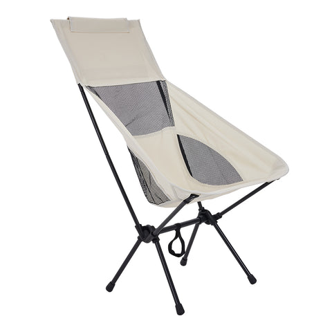 Portable Heightened Backrest Folding Camping Chair, CT0854