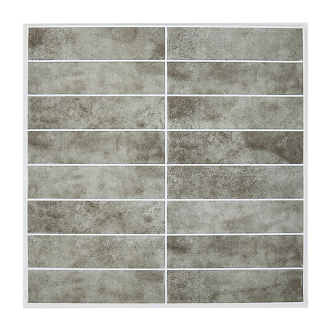 Set of 10 Self-adhesive Wall Tile Stickers 30x30cm, SW1133 (Ver.2)