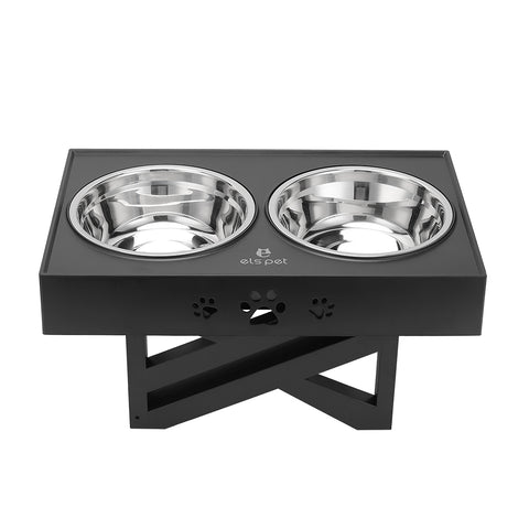 Elevated Feeder with 2 Stainless Steel Bowls, CT0692 (Ver.2)