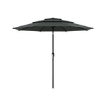 Garden Sanctuary Outdoo 3-Tier Umbrella with Crank and Tilt without Base, LG1263