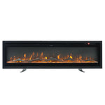 100 Inch Electric Fireplace with Remote 12 Flame Colours 1800W, PM1391