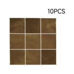 Set of 10 Self-adhesive 9-grid Wall Tile Stickers 30x30cm, SW1123 (Ver.2)