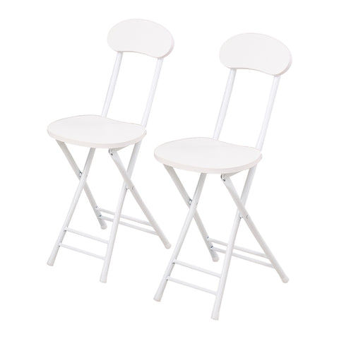2Pcs Portable Foldable Dining Chairs, FD240033
