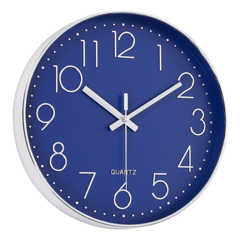 12 Inch Non-Ticking Battery Operated Wall Clock, SC2090 (Ver.2)