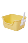 Open Top Cat Litter Box with Scoop, CT1304 (Ver.2)