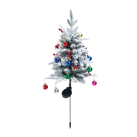 2-Pack Artificial Christmas Trees with Decorations and LED Lights, IF070177 (Ver.2)