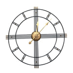 Wanduhr im Industrie-Stil aus Eisen, HF070513 (DE)