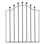 Modern Metal Garden Gate Fence Gate Black, AI0523