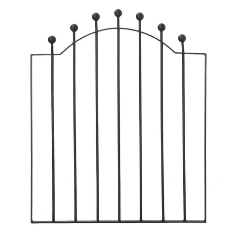 Modern Metal Garden Gate Fence Gate Black, AI0523