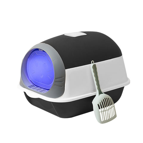 Detachable Cat Litter Box with UV sterilizer Lamp, CT0992 (Ver.2)