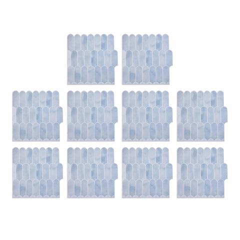 10Pcs Self-Adhesive Wall Tile Stickers, HF070011