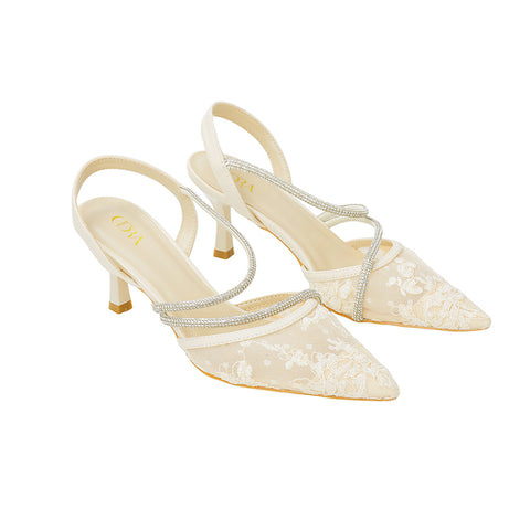 Elegant Slingback Stiletto Heels, CS300134