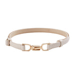 Adjustable Skinny PU Leather Belt, DQ0059