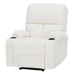 Single Sofa Recliner Armchair Reclining Chair with Massage & Heat, FL050186
