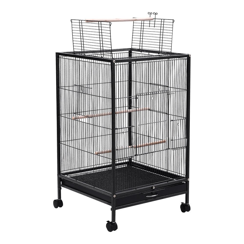 Open Play Top Metal Pet Bird Cage with Casters, CT0904 (Ver.2) – EVER ...