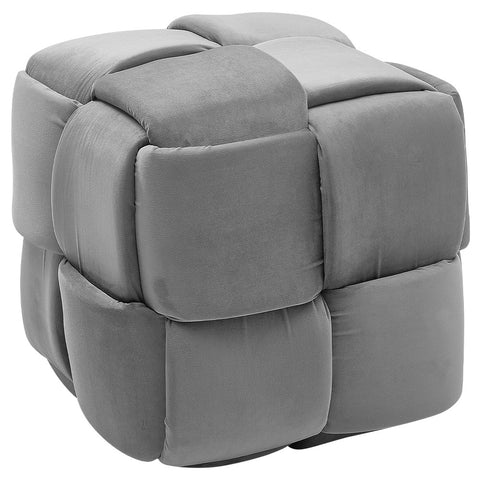 Livingandhome Comfy Square Footstool, JM2229
