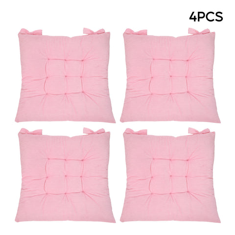 Set of 4 Comfortable Square Chair Cushions, HT390396