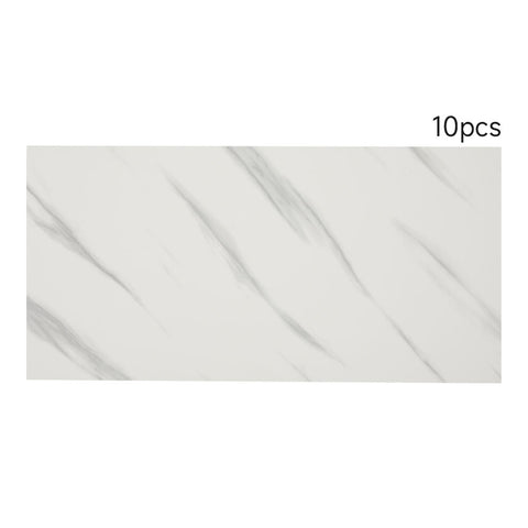 10Pcs Peel and Stick Marble Wall Stickers, SW0982 (Ver.2)