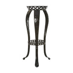 2 Tiers Metal Plant Display Stand Indoor Outdoor,  SC1327