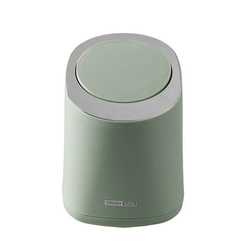 Mini Desktop Trash Bin with Press-top Lid, KT0136 (VER.2)