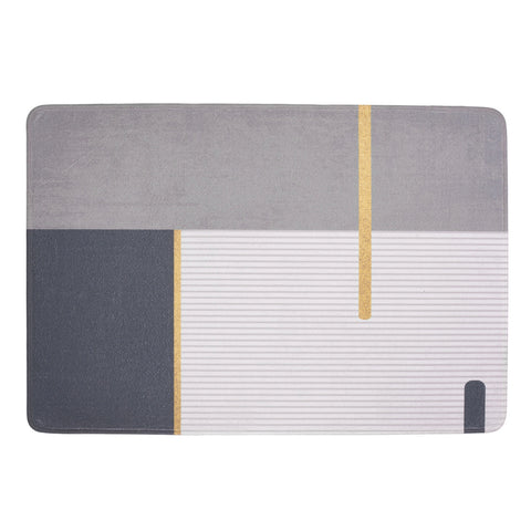 Modern Polyester Doormat, HF320021