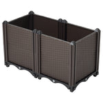 Plastic Raised Garden Bed Planter Box, CT1060