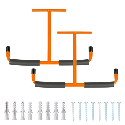 2 Stück T-förmige Deckenhaken in Orange, MS160126 (DE)