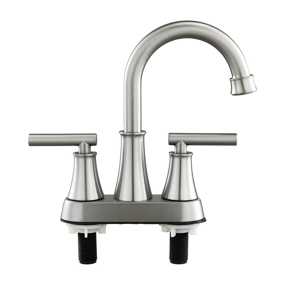 Double Handle Bathroom Sink Faucet with Drainer, MD170024 (Ver.2 ...