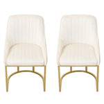 Set of 2 Upholstered Dining Chairs, FD240001